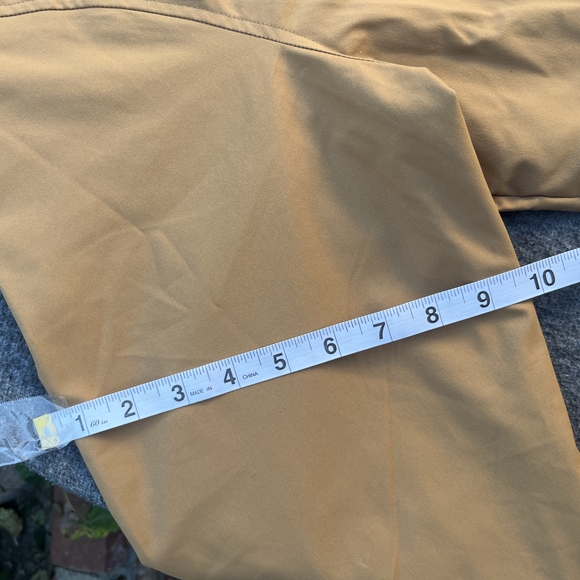 Goodfellow & Co Men's Tan Workwear Jacket with Contrast Corduroy Collar - Picture 5 of 6